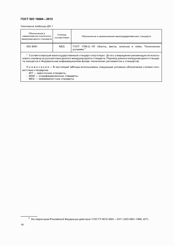 Страница 22 ГОСТ ISO 10684-2015