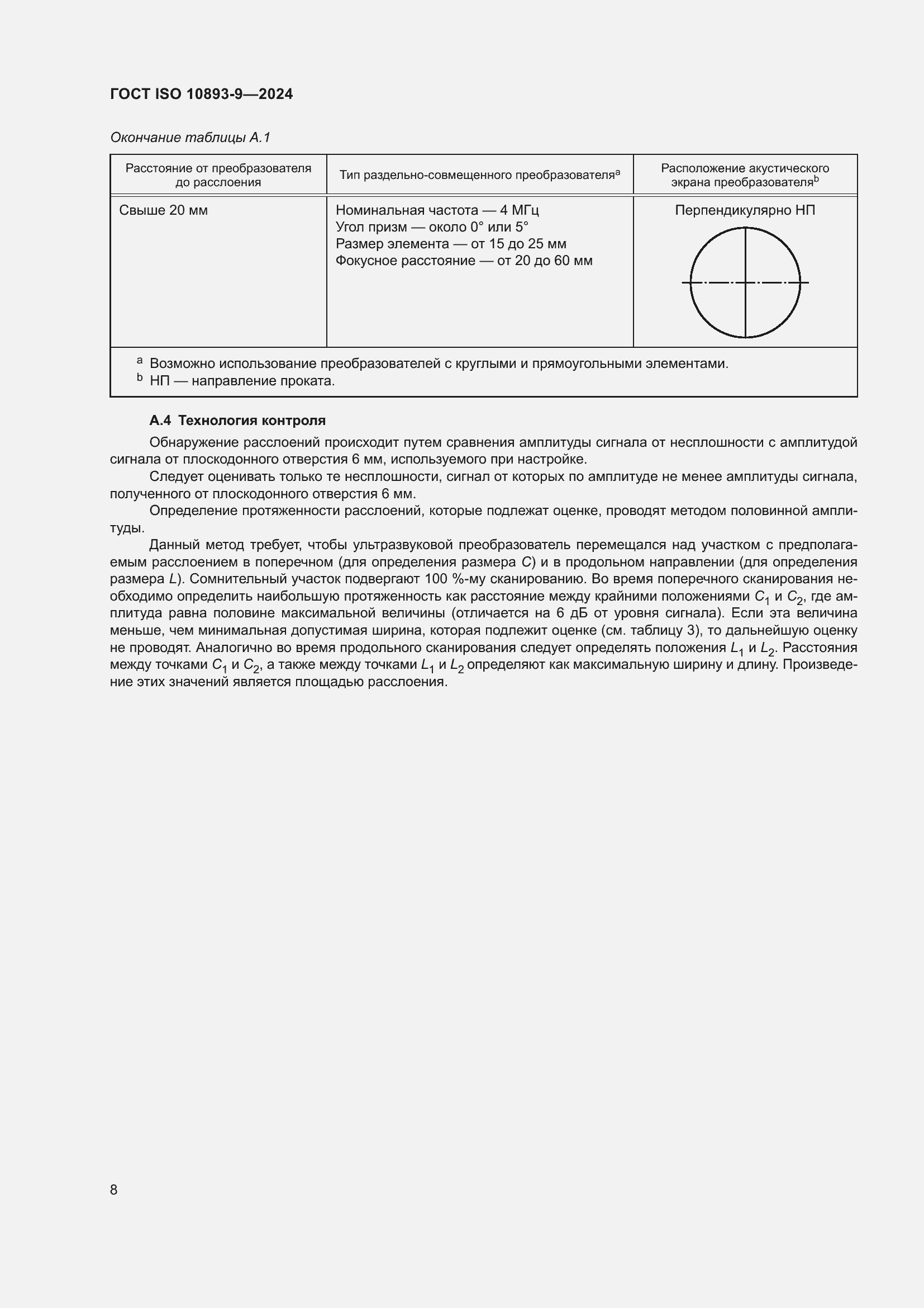 Страница 12 ГОСТ ISO 10893-9-2024