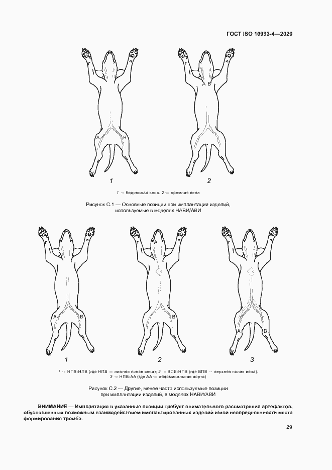 Страница 34 ГОСТ ISO 10993-4-2020
