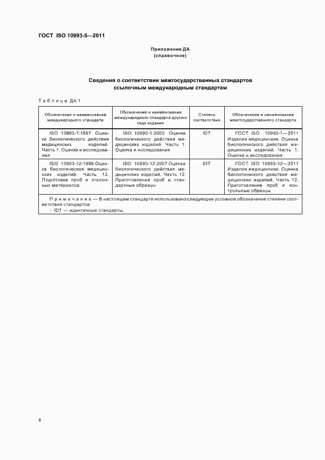 Страница 13 ГОСТ ISO 10993-5-2011
