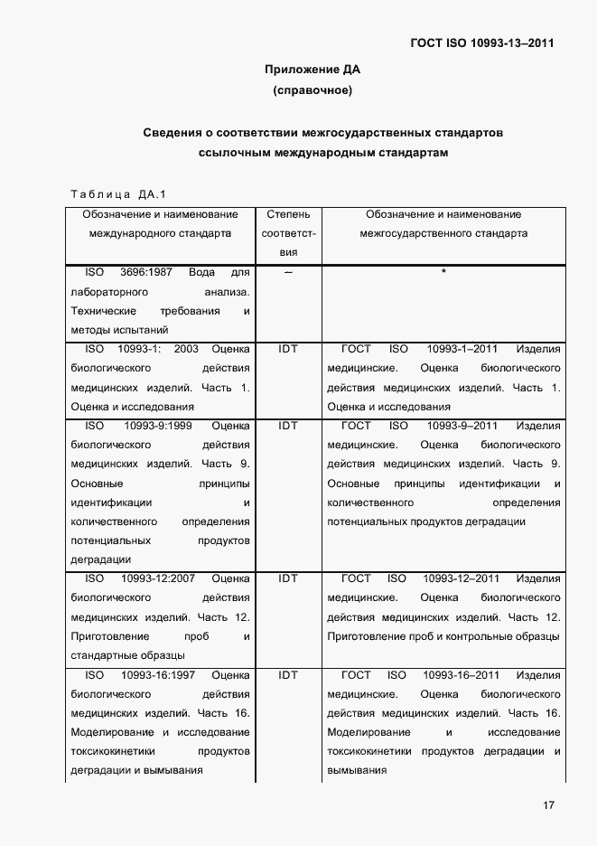 Страница 21 ГОСТ ISO 10993-13-2011
