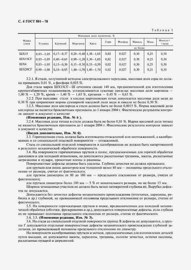 Страница 6 ГОСТ 801-78