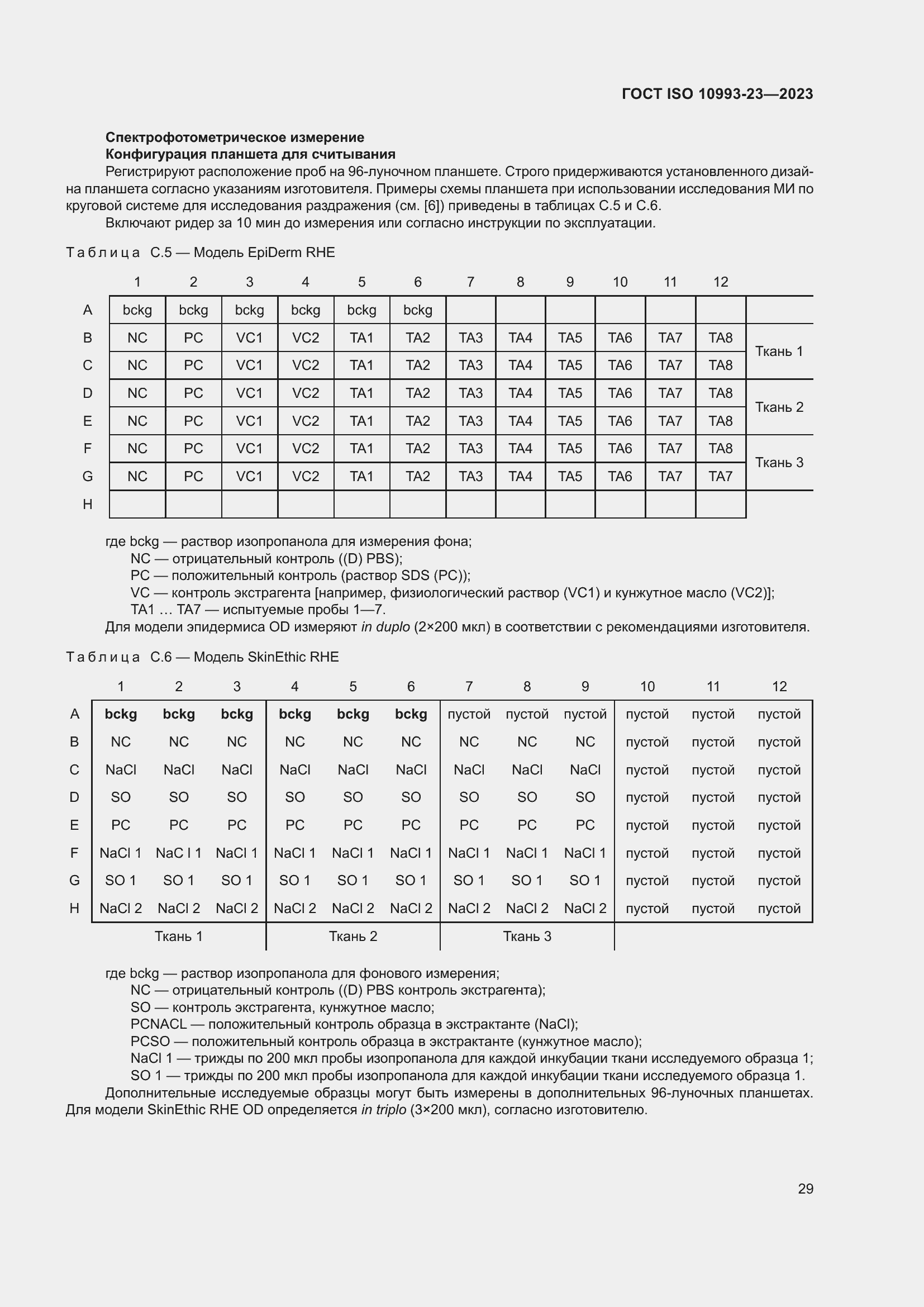 Страница 36 ГОСТ ISO 10993-23-2023