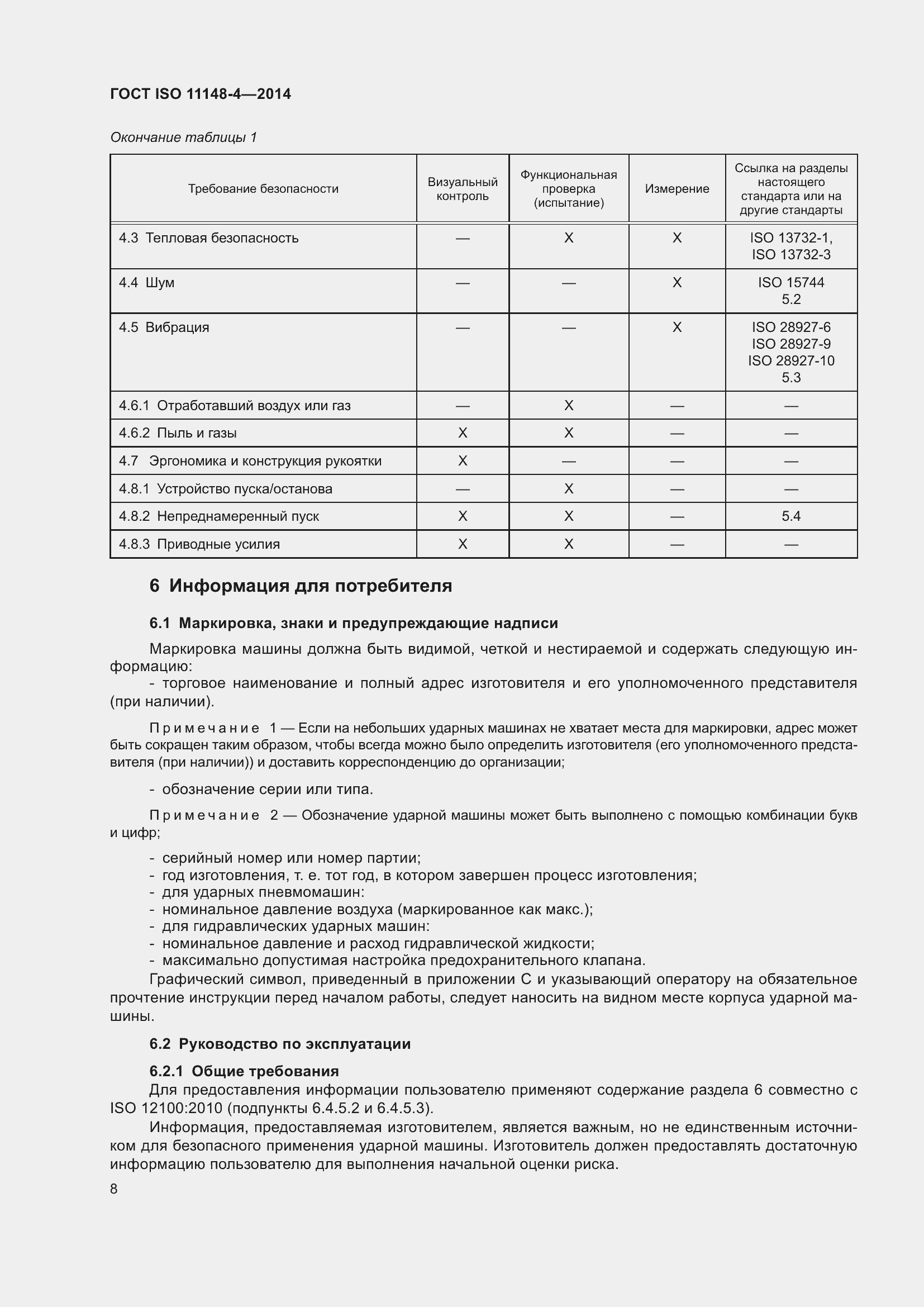 Страница 14 ГОСТ ISO 11148-4-2014