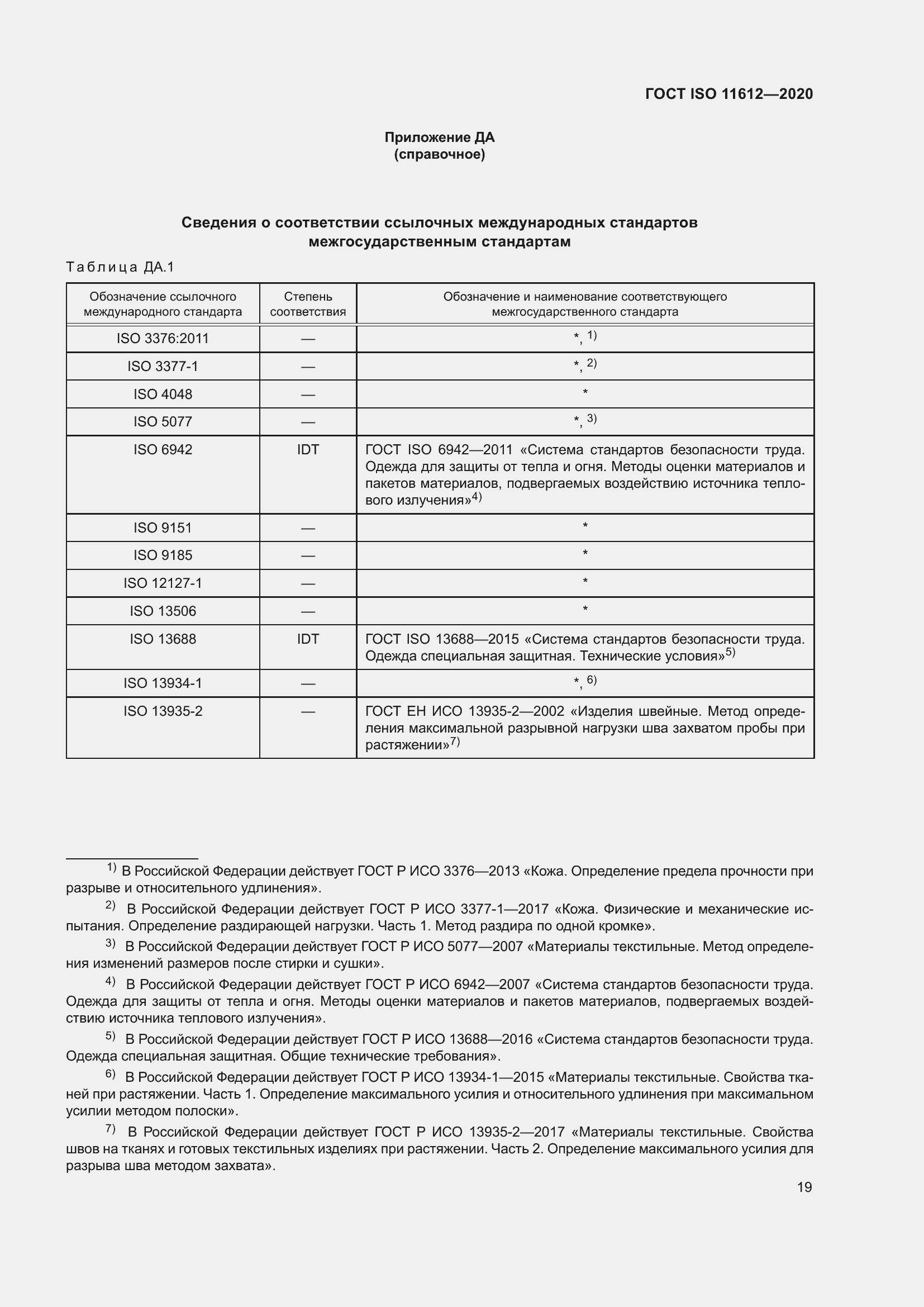 Страница 27 ГОСТ ISO 11612-2020