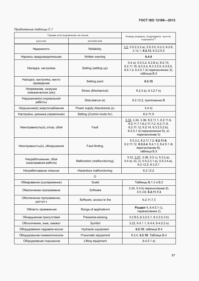 Страница 61 ГОСТ ISO 12100-2013