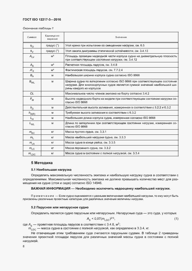 Страница 12 ГОСТ ISO 12217-3-2016