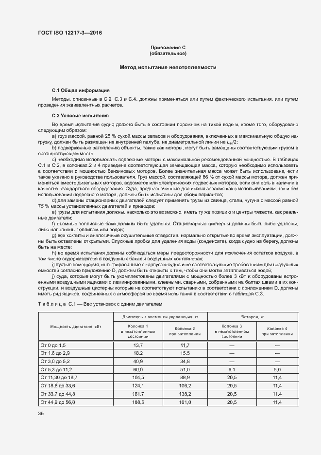 Страница 40 ГОСТ ISO 12217-3-2016