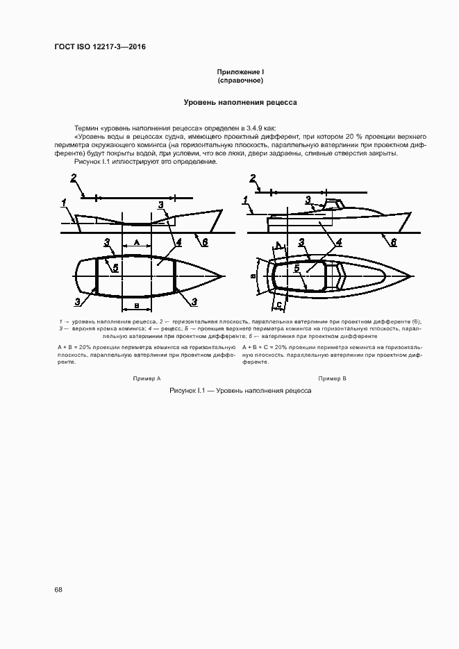 Страница 72 ГОСТ ISO 12217-3-2016