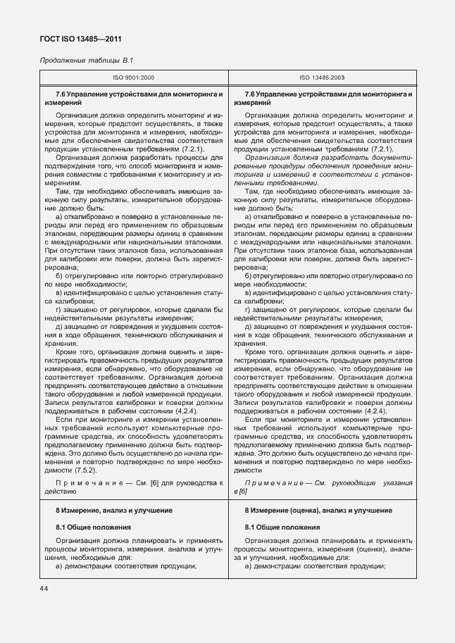 Страница 48 ГОСТ ISO 13485-2011
