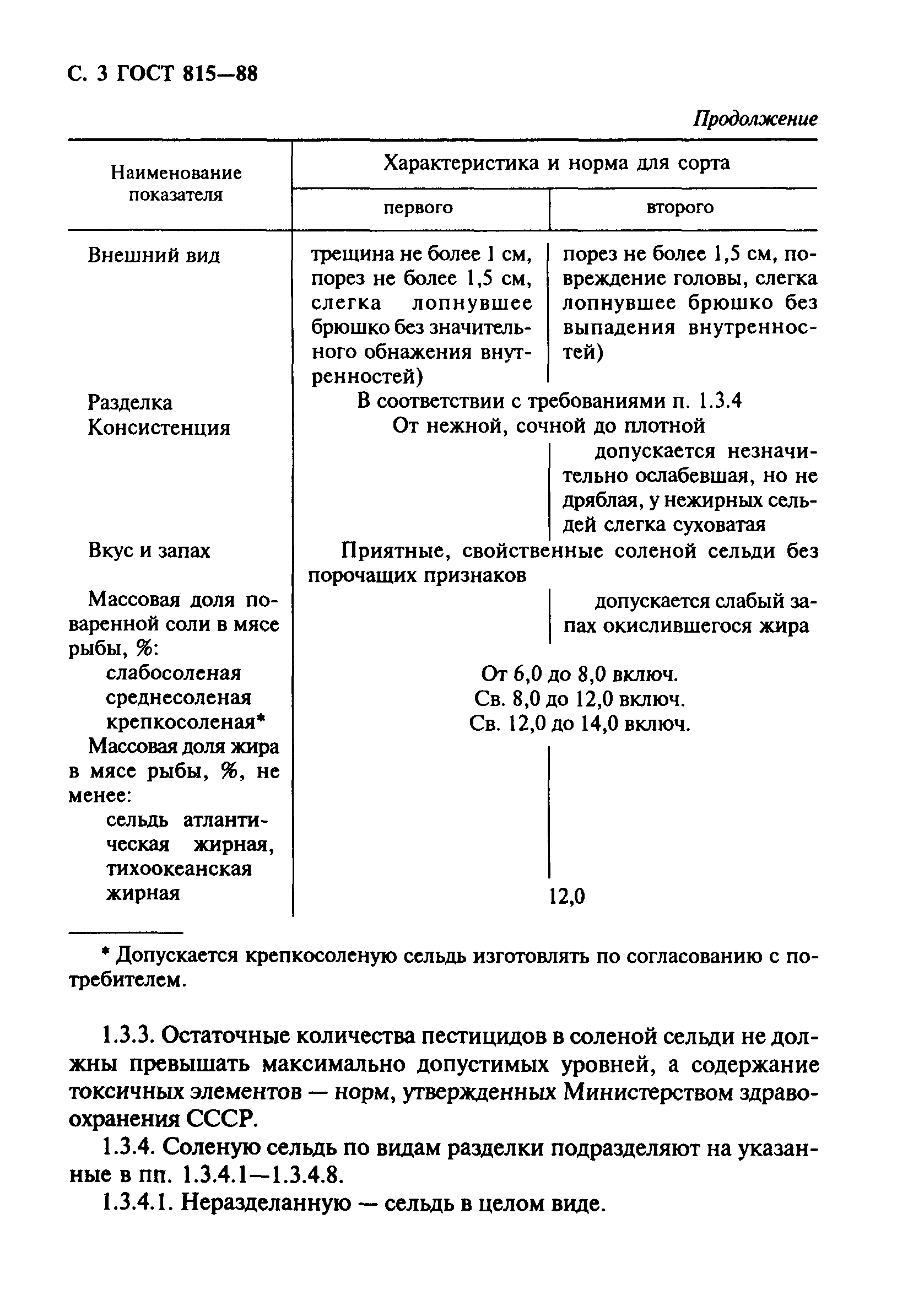 Страница 4 ГОСТ 815-88