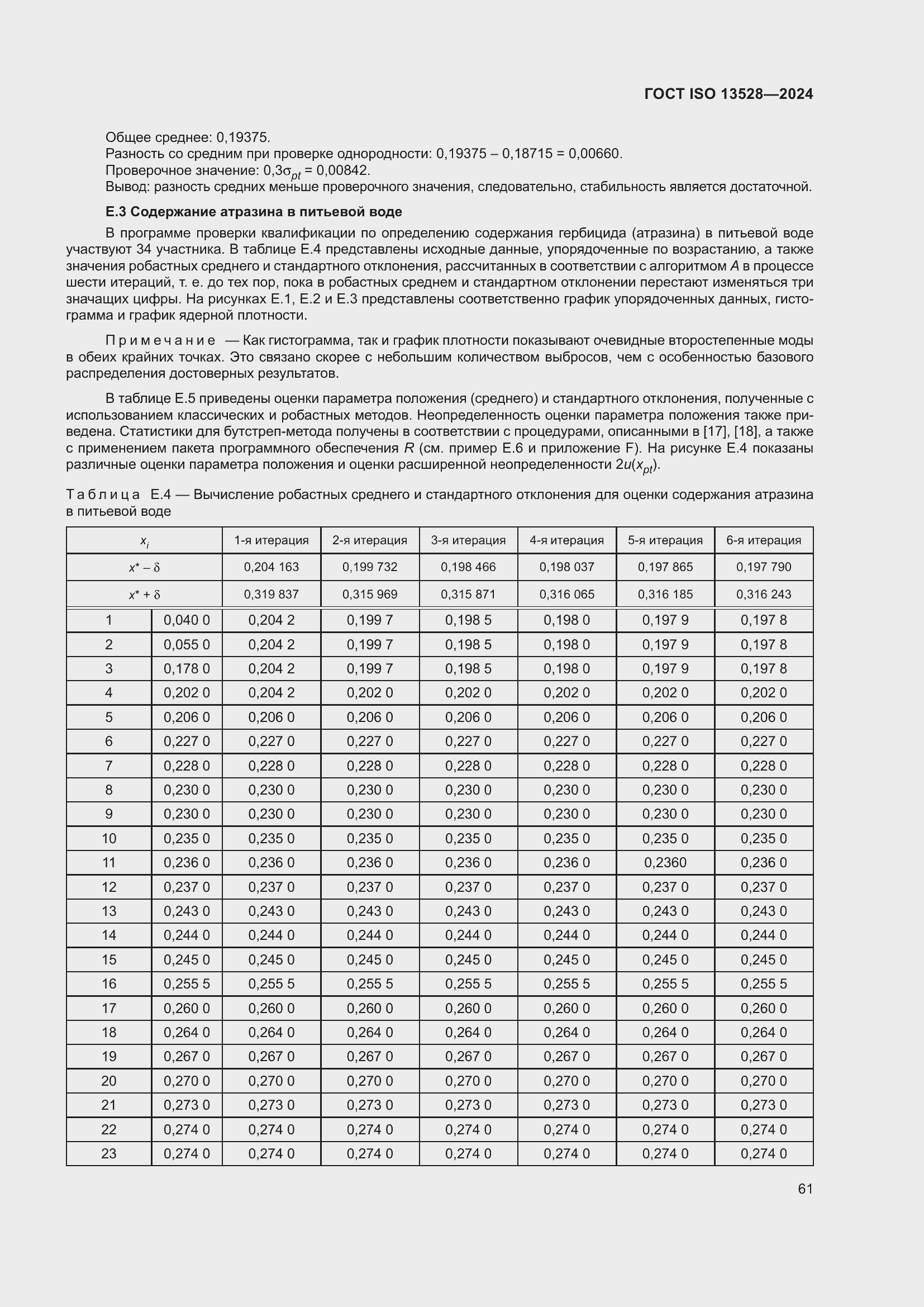 Страница 67 ГОСТ ISO 13528-2024