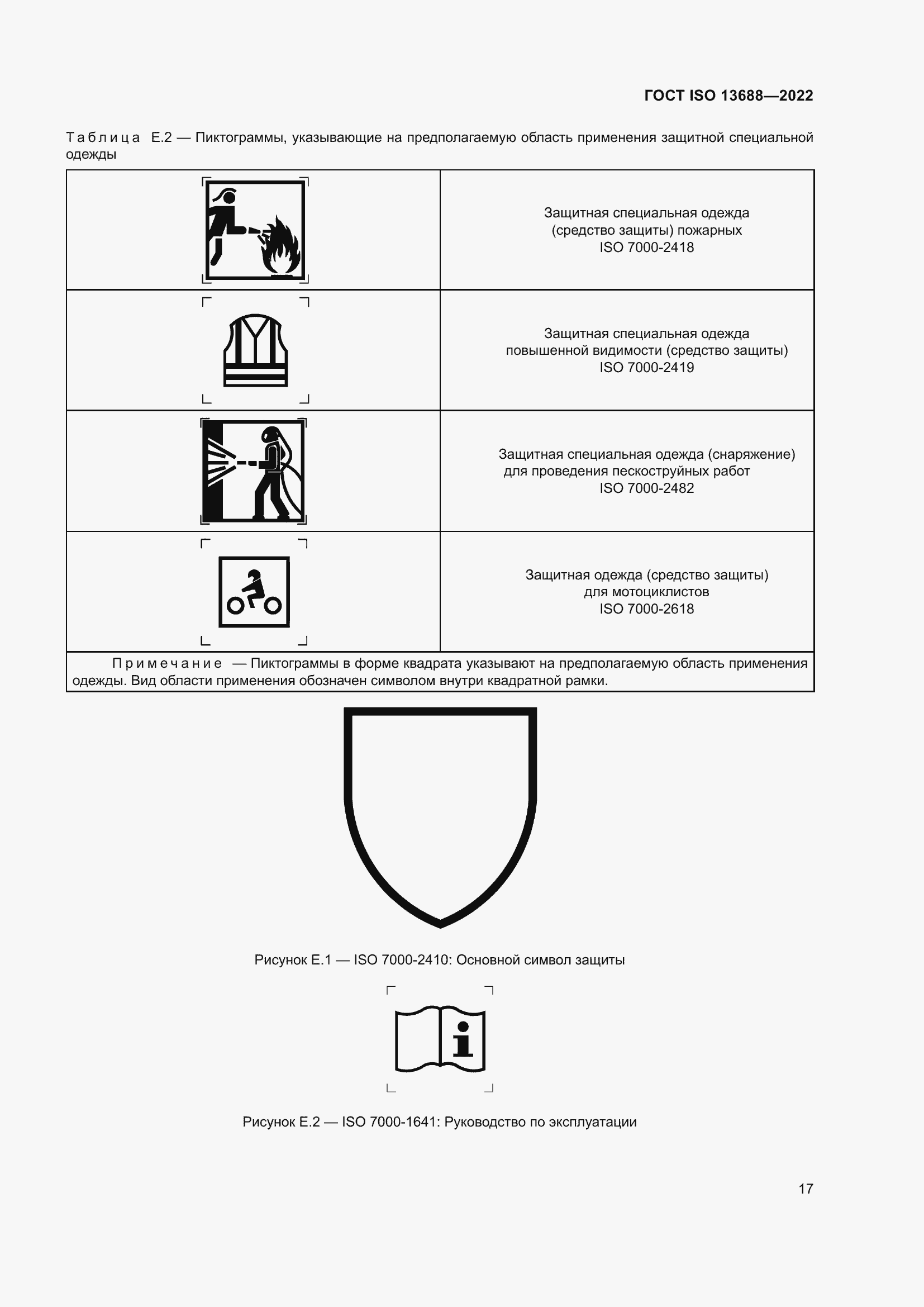 Страница 24 ГОСТ ISO 13688-2022