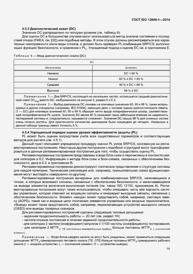 Страница 22 ГОСТ ISO 13849-1-2014