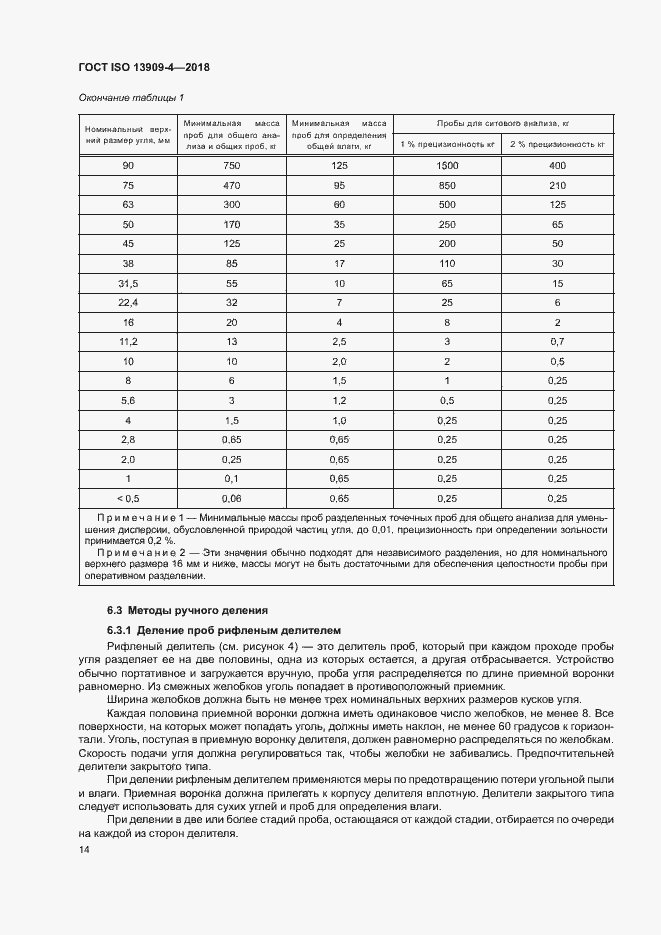 Страница 19 ГОСТ ISO 13909-4-2018