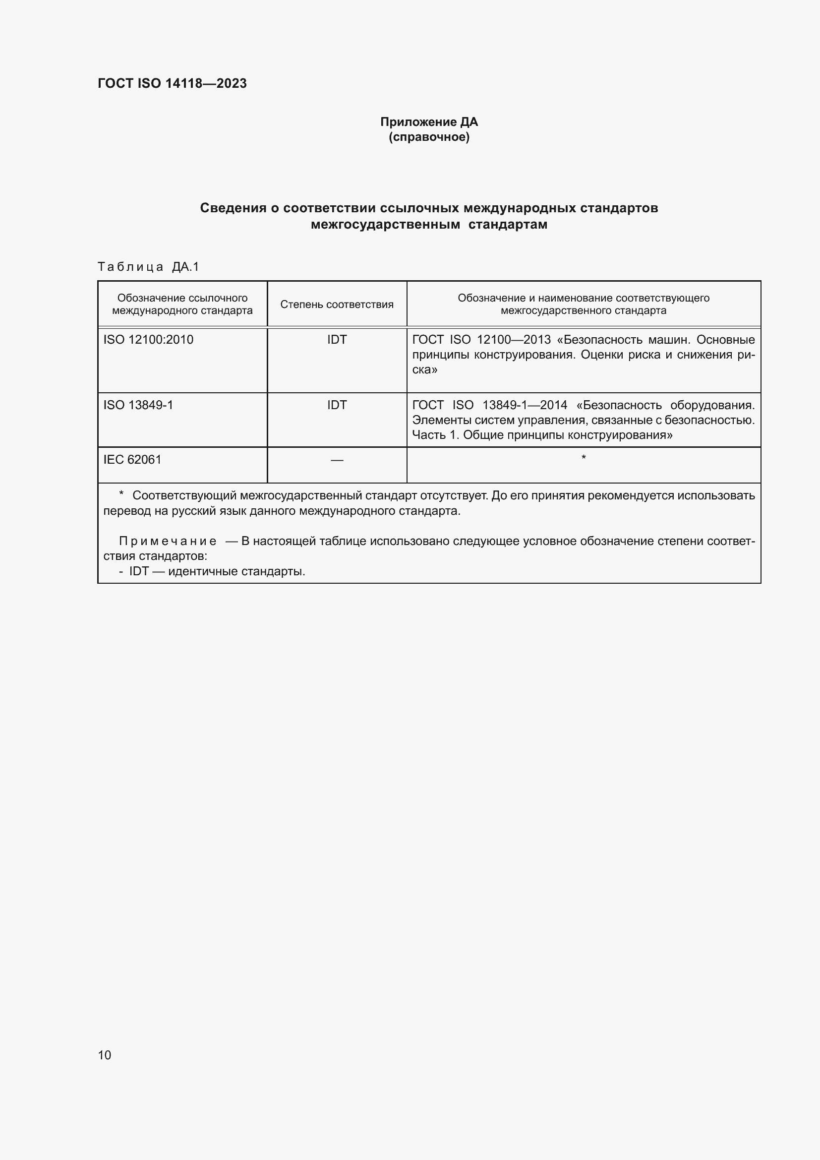 Страница 16 ГОСТ ISO 14118-2023