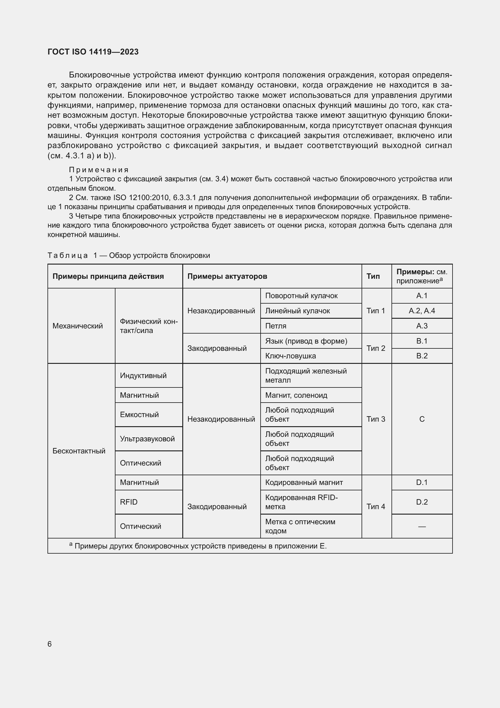 Страница 12 ГОСТ ISO 14119-2023