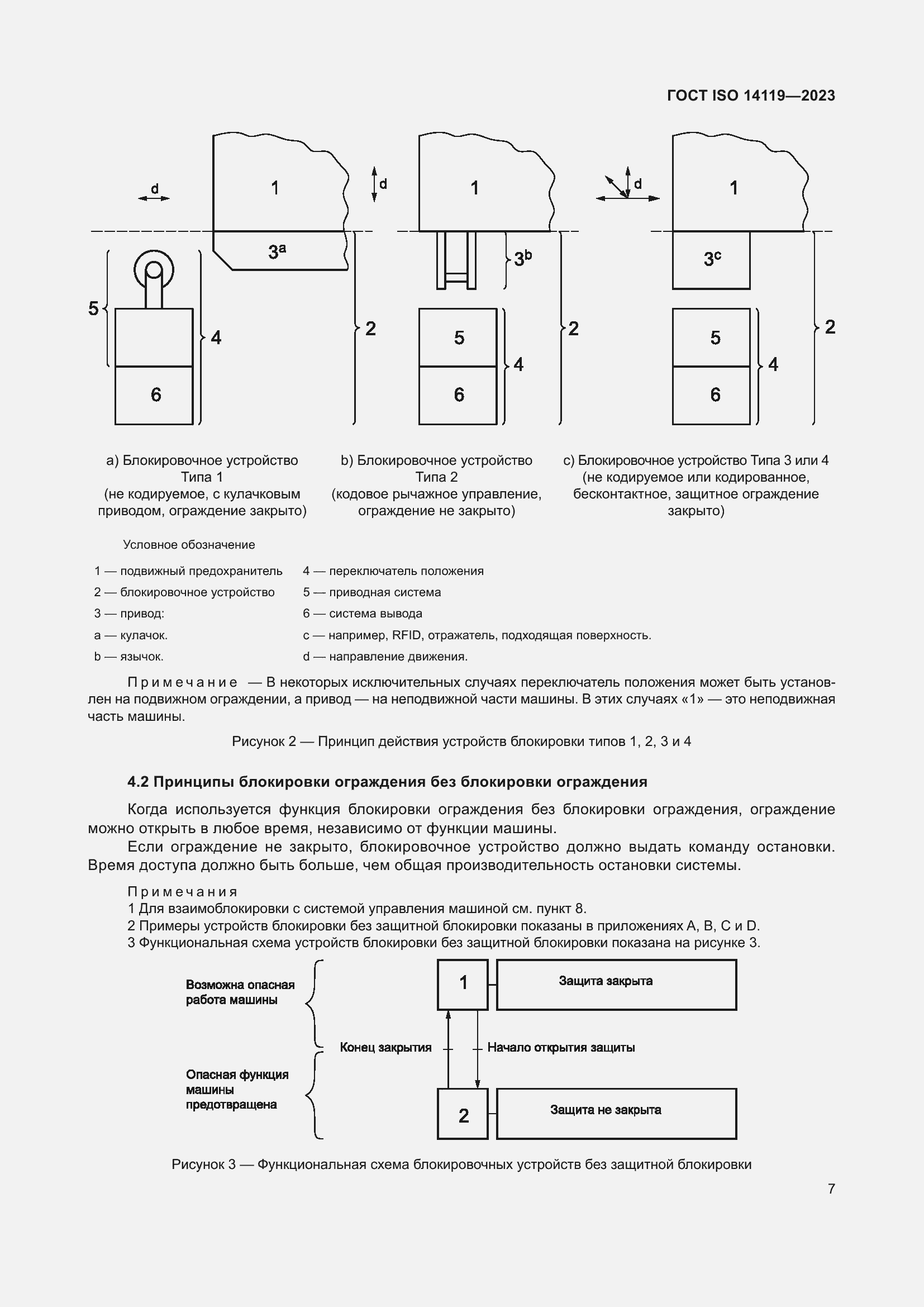 Страница 13 ГОСТ ISO 14119-2023