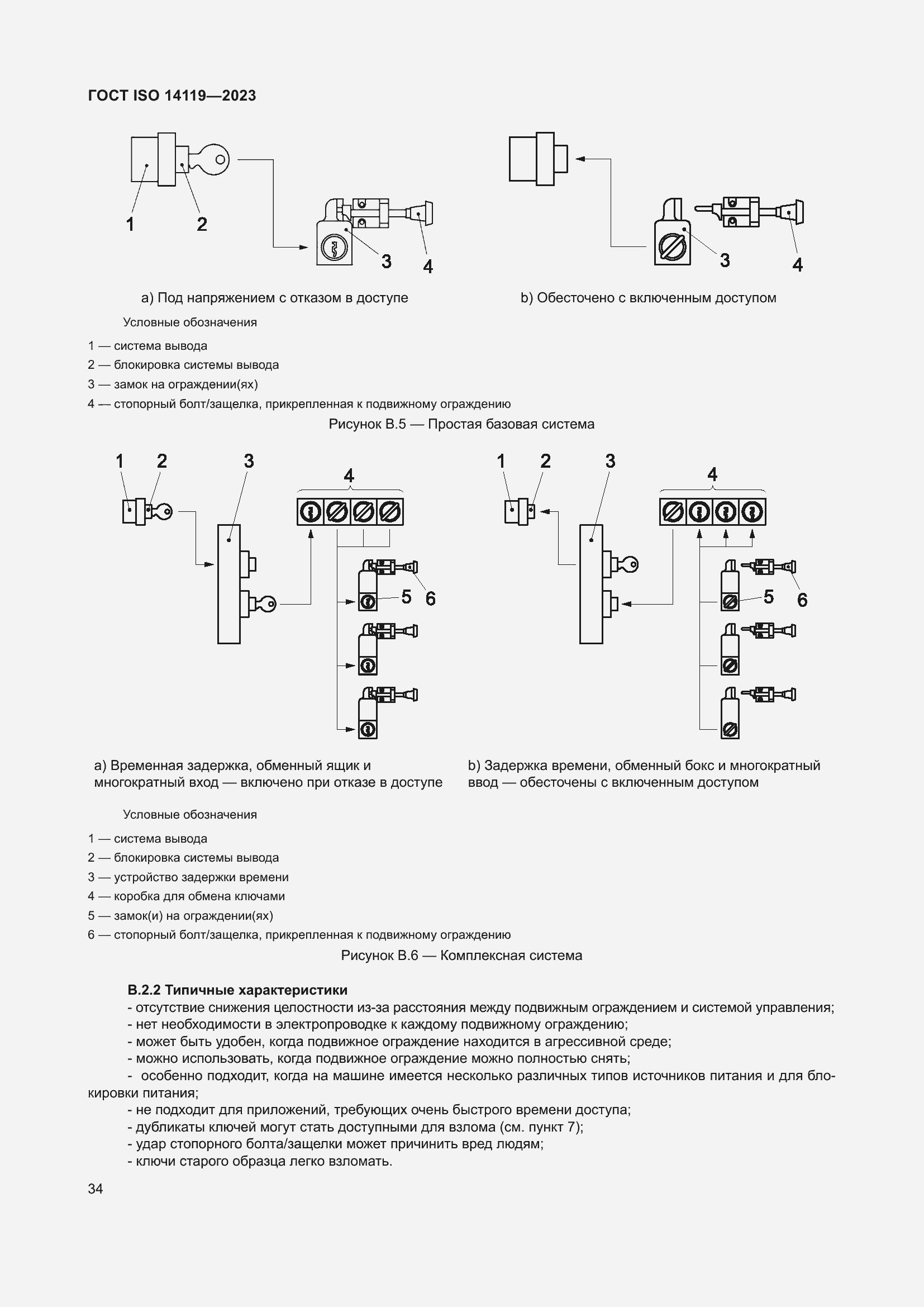 Страница 40 ГОСТ ISO 14119-2023