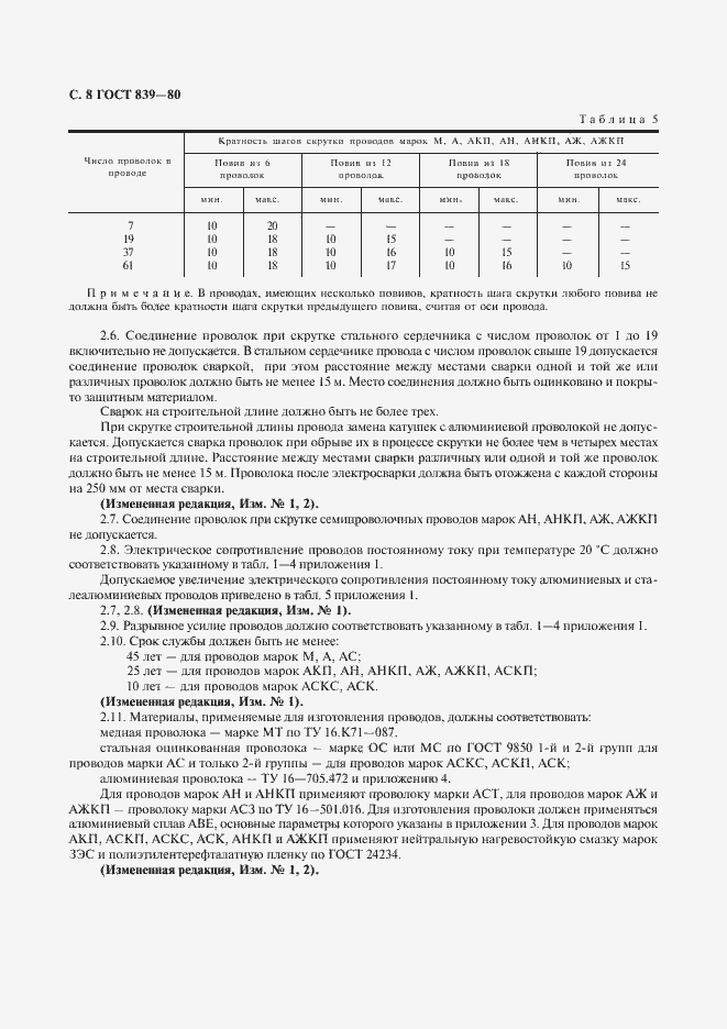 Страница 9 ГОСТ 839-80