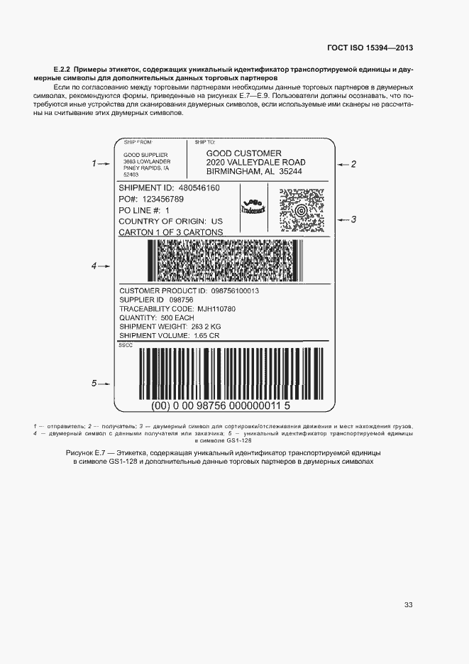 Страница 38 ГОСТ ISO 15394-2013