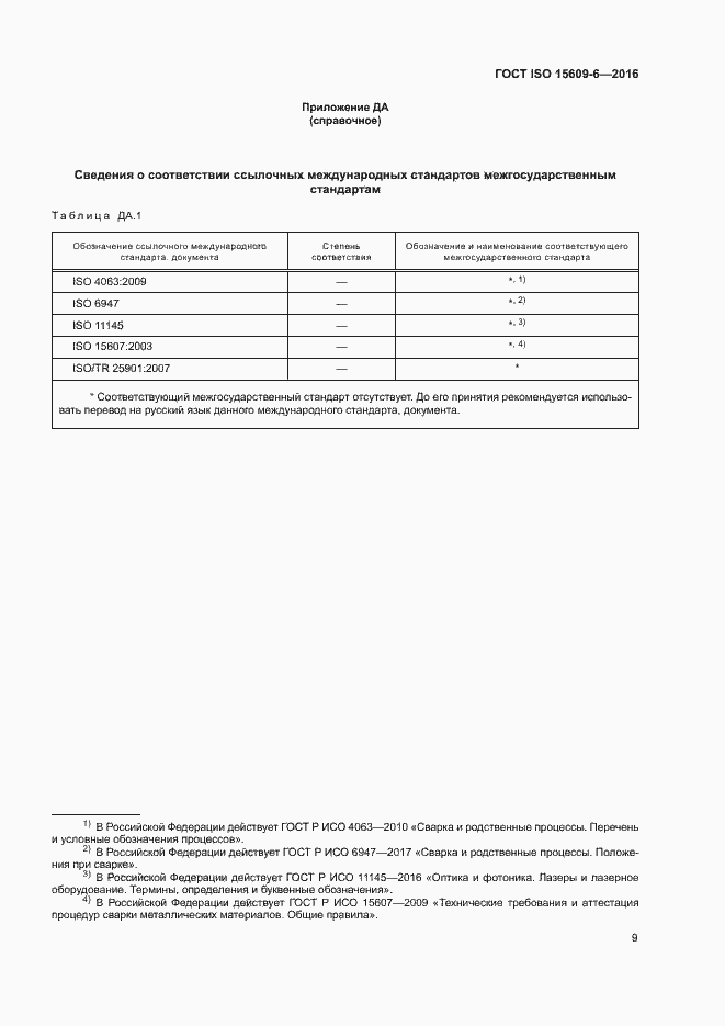 Страница 14 ГОСТ ISO 15609-6-2016