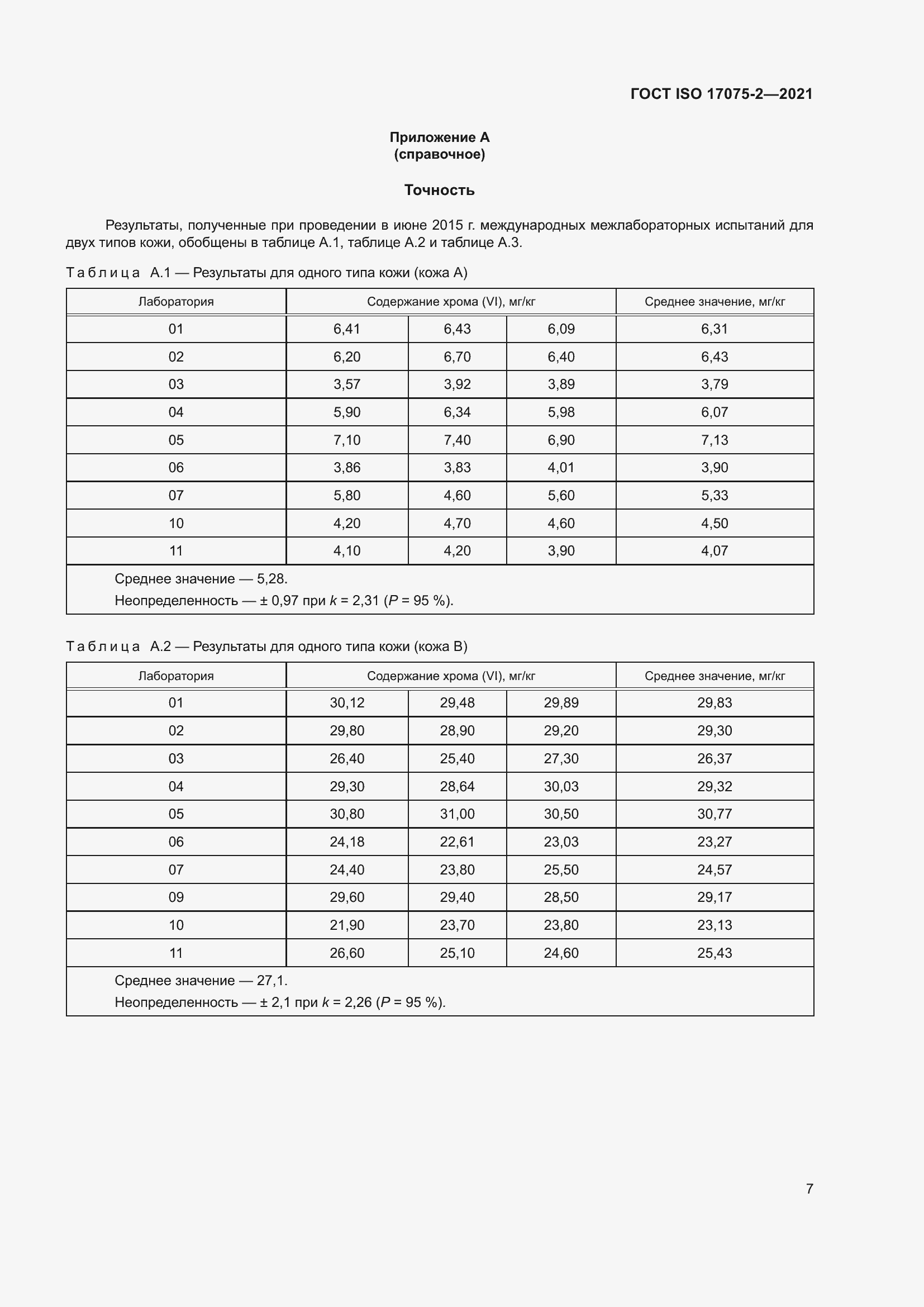 Страница 11 ГОСТ ISO 17075-2-2021