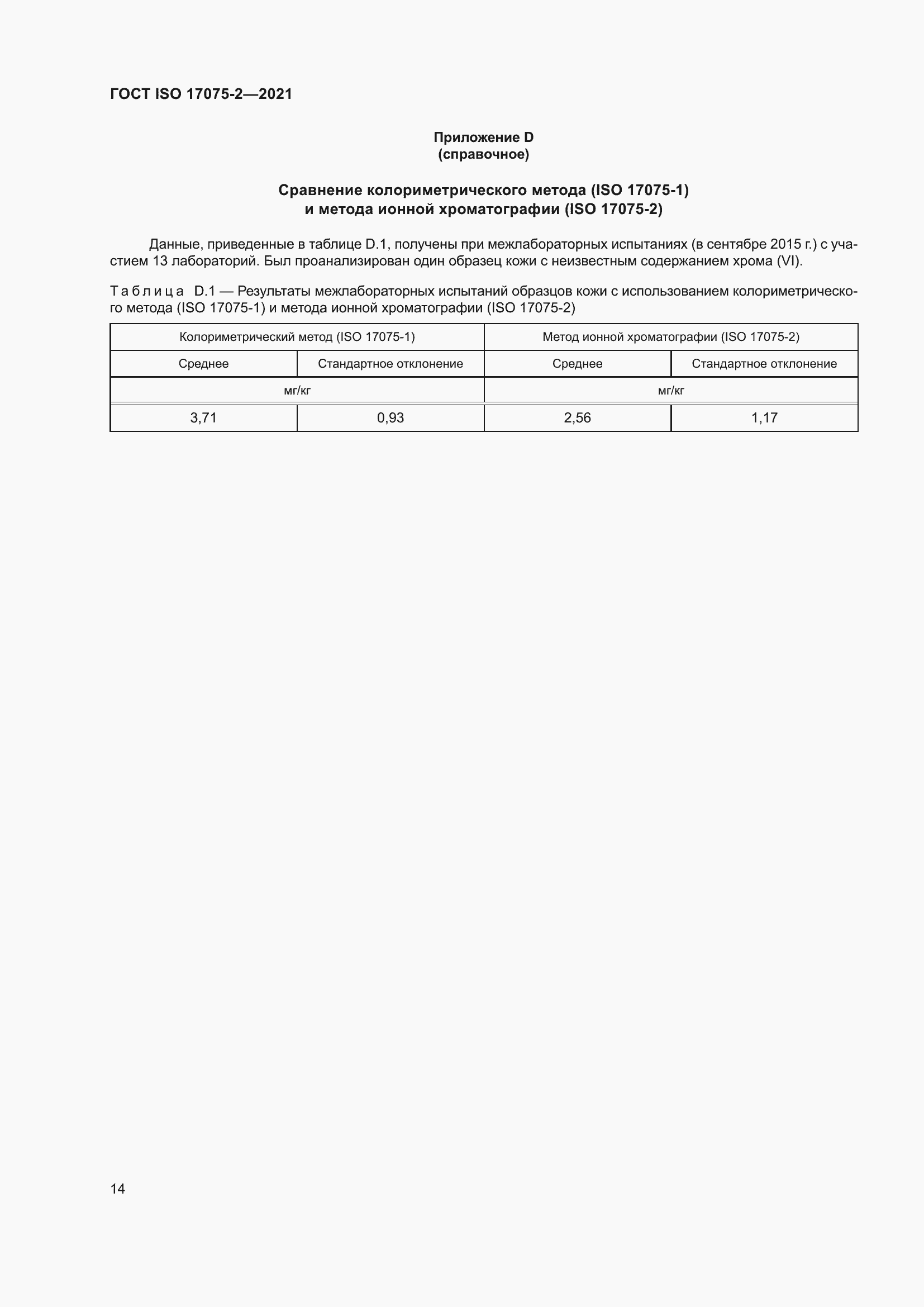 Страница 18 ГОСТ ISO 17075-2-2021