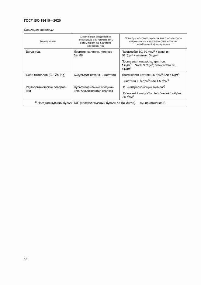 Страница 20 ГОСТ ISO 18415-2020