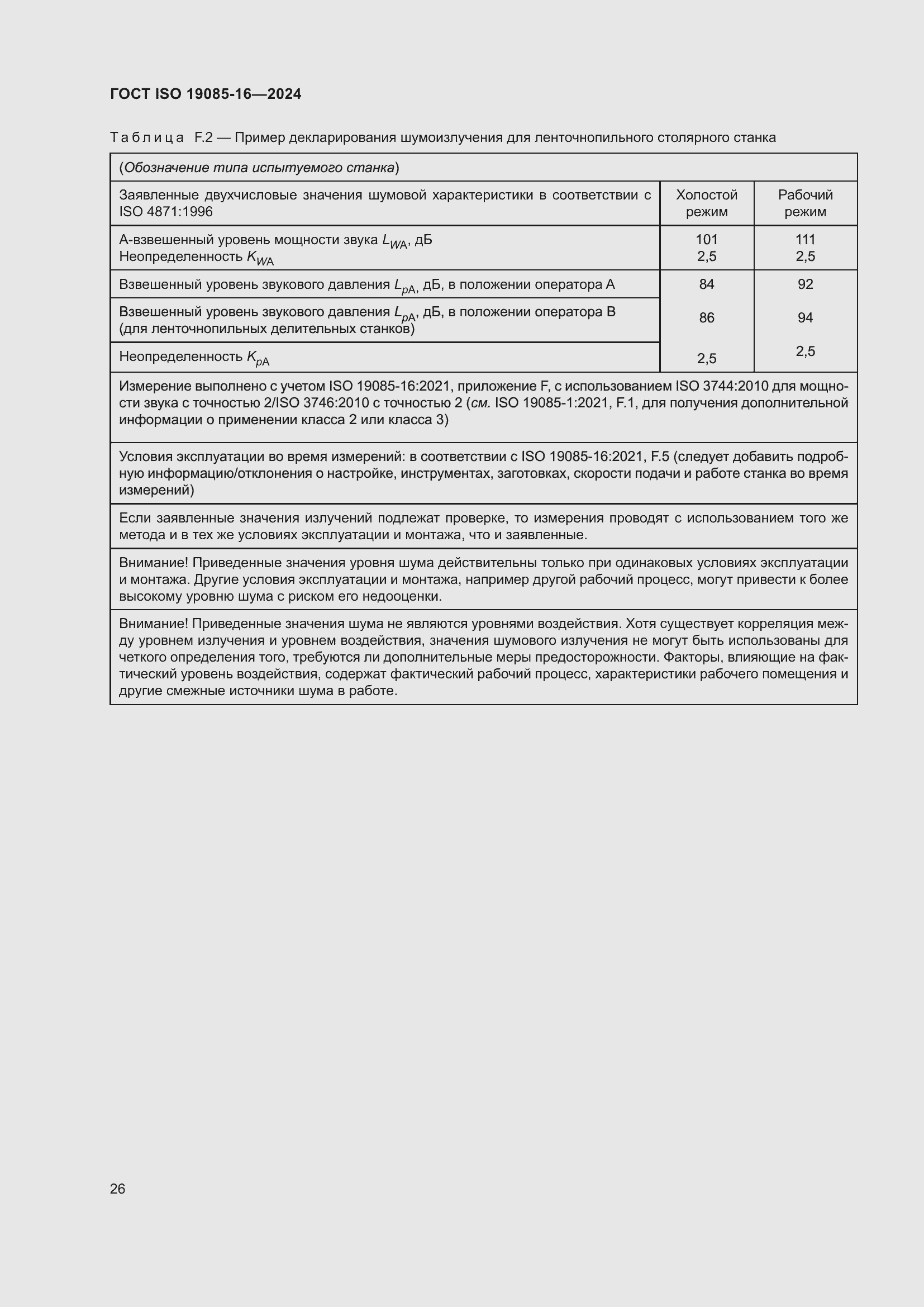 Страница 32 ГОСТ ISO 19085-16-2024
