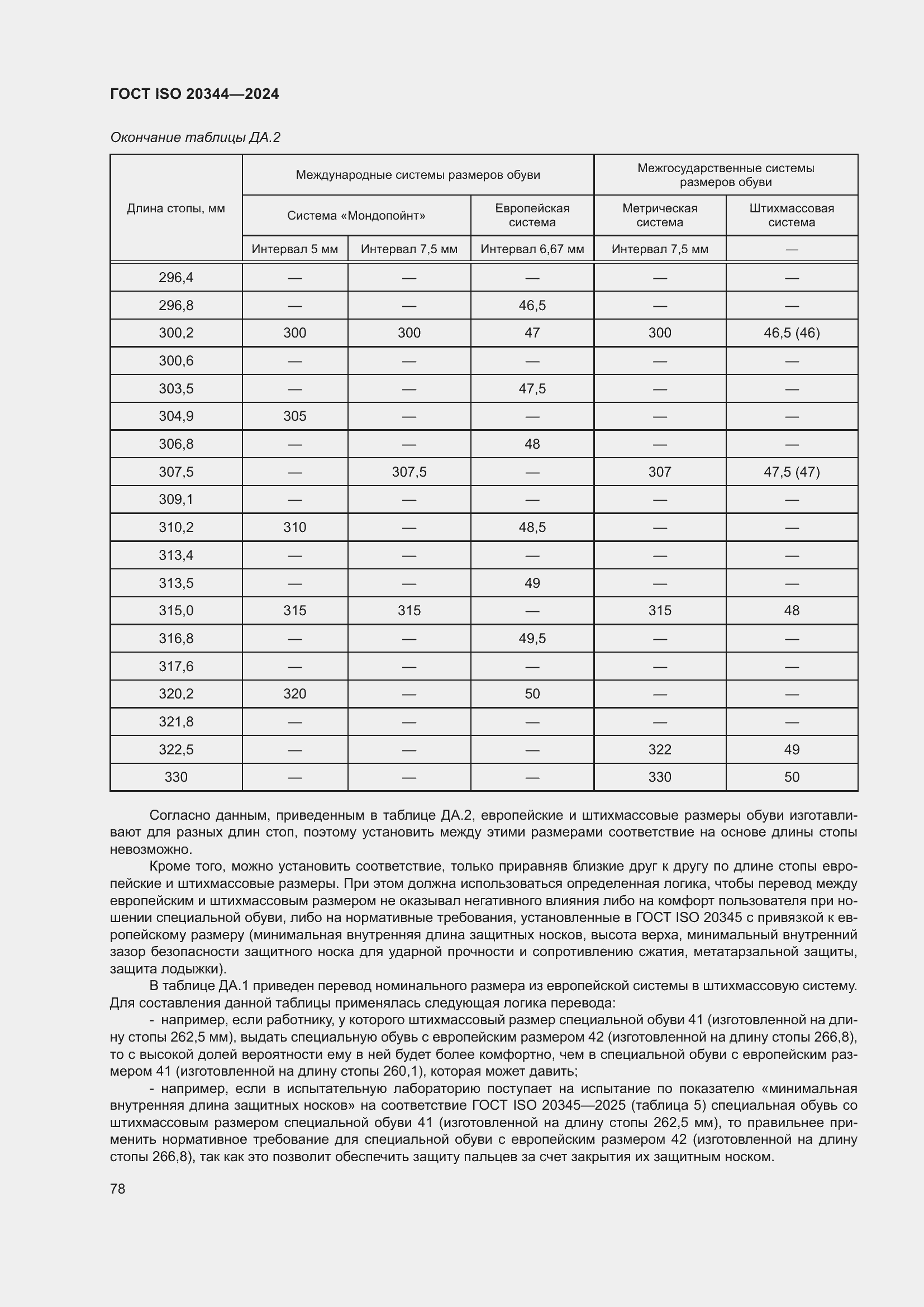 Страница 84 ГОСТ ISO 20344-2024