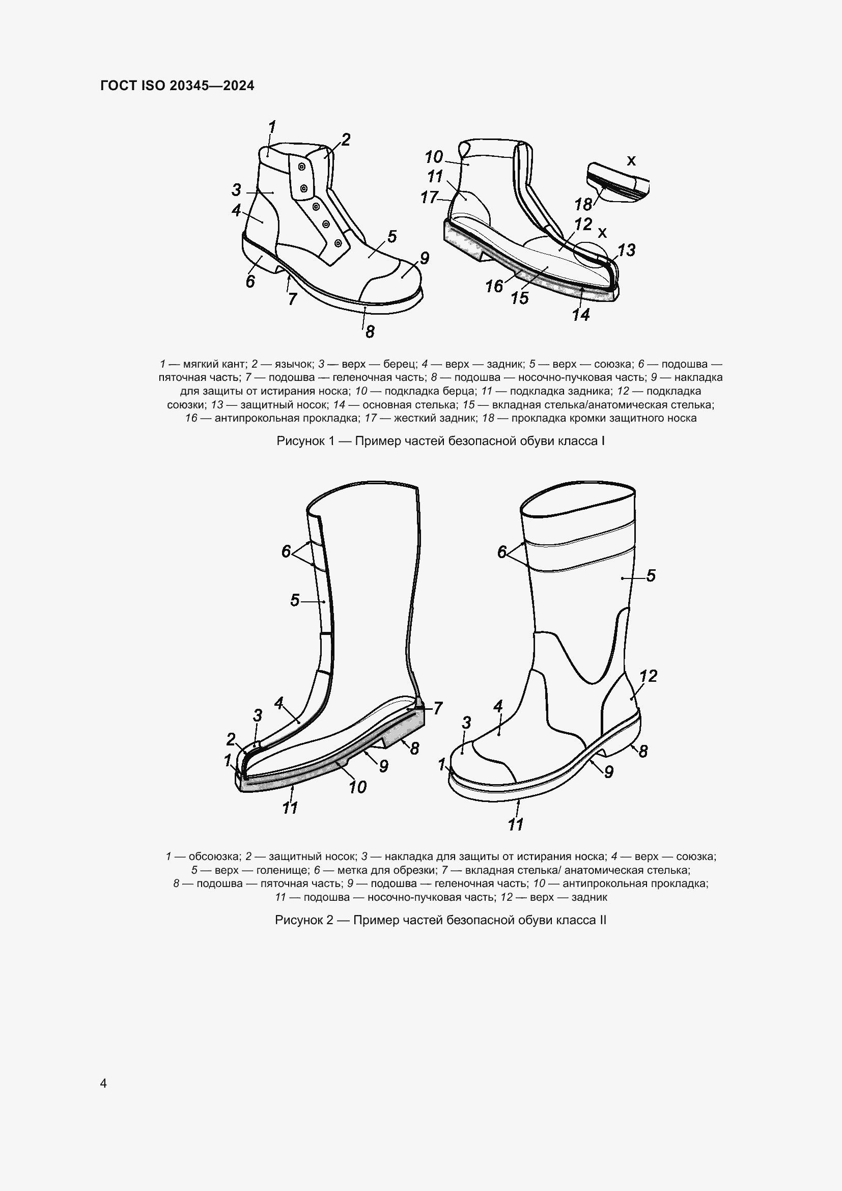 Страница 10 ГОСТ ISO 20345-2024