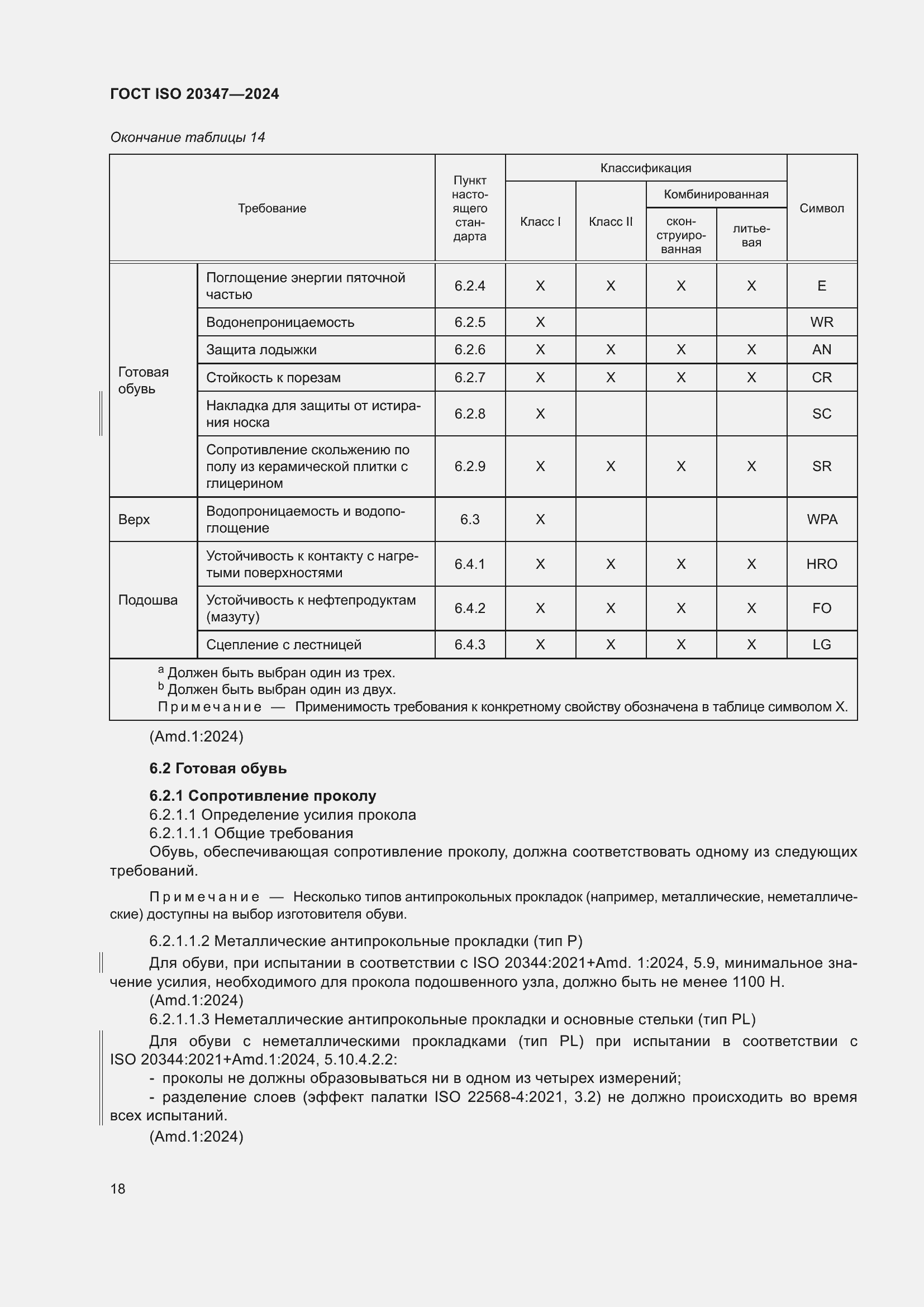 Страница 24 ГОСТ ISO 20347-2024