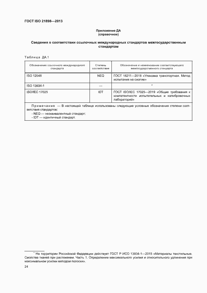 Страница 28 ГОСТ ISO 21898-2013