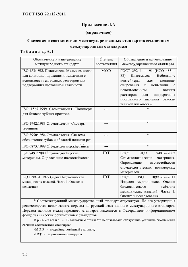 Страница 25 ГОСТ ISO 22112-2011