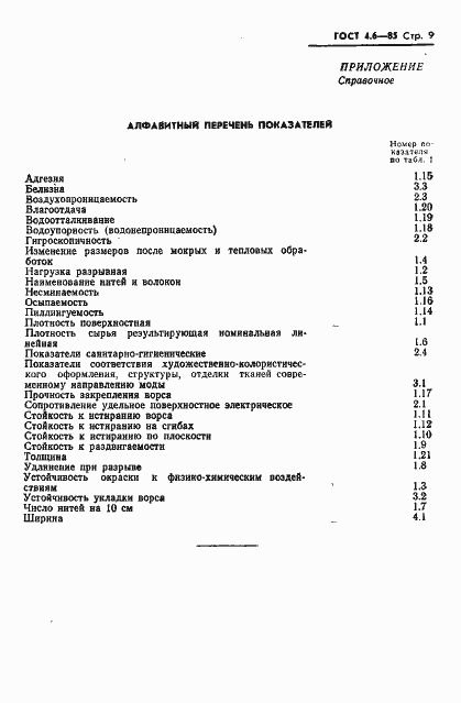 Страница 11 ГОСТ 4.6-85