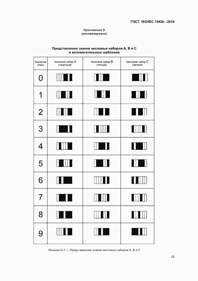 Страница 29 ГОСТ ISO/IEC 15420-2010