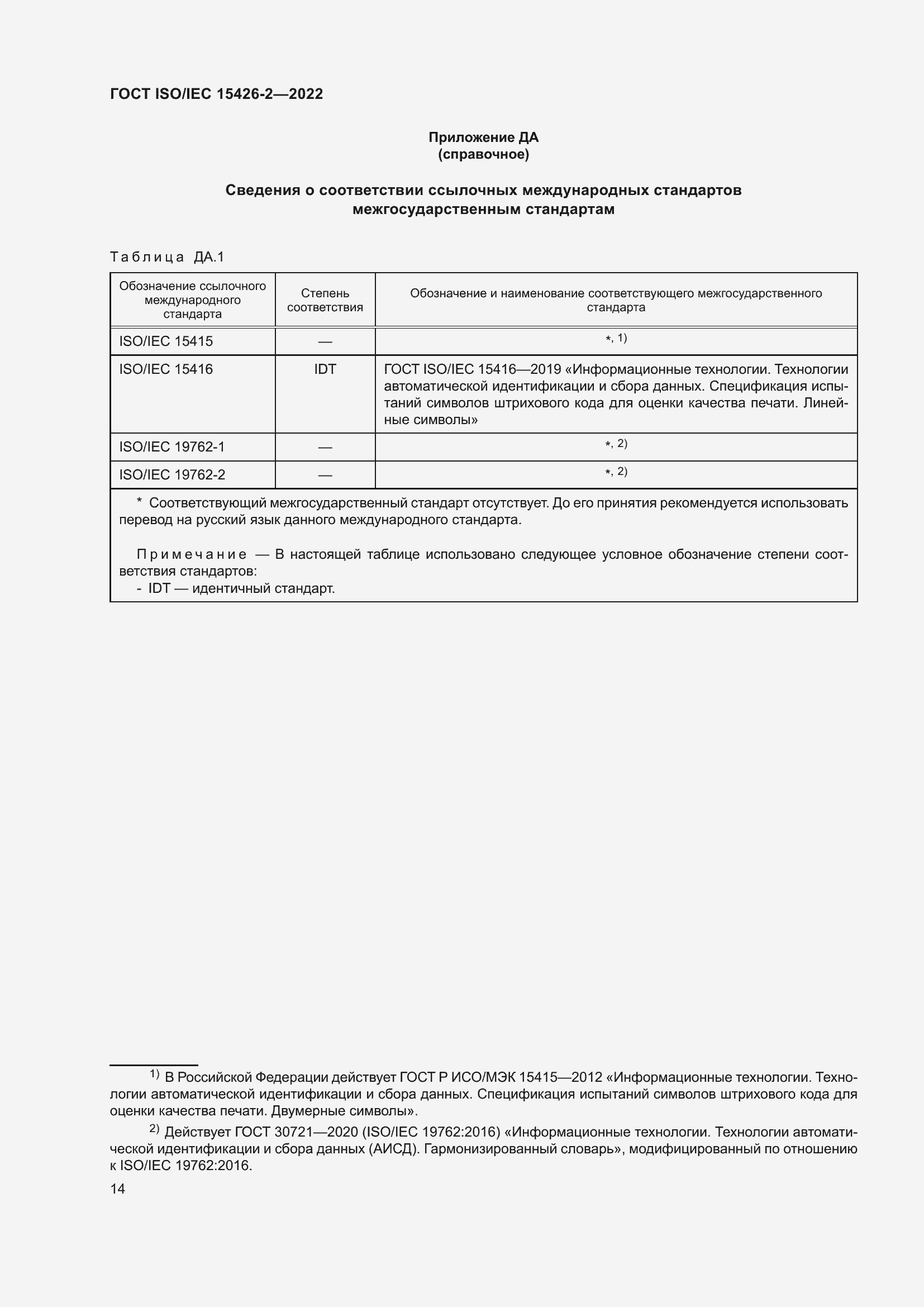 Страница 21 ГОСТ ISO/IEC 15426-2-2022