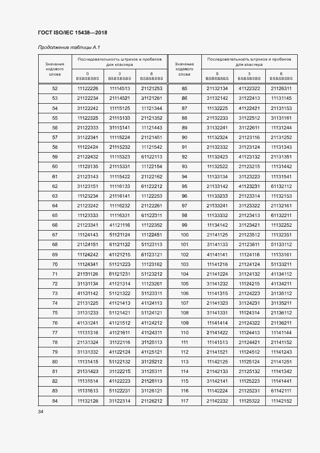 Страница 40 ГОСТ ISO/IEC 15438-2018