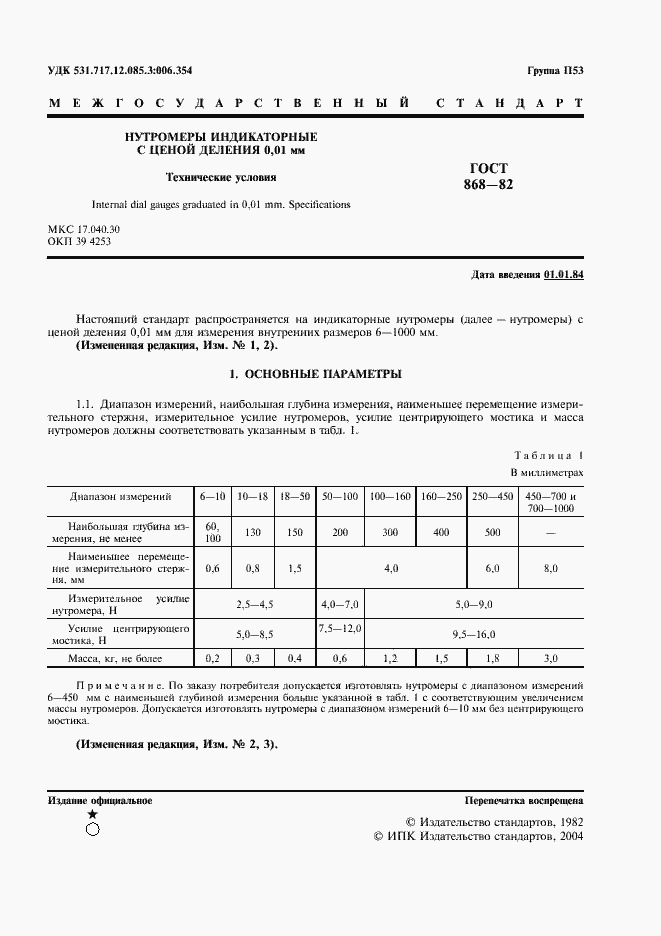 Страница 2 ГОСТ 868-82
