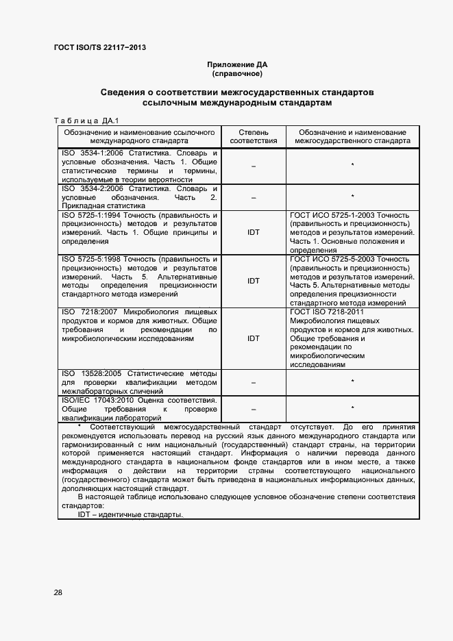 Страница 34 ГОСТ ISO/TS 22117-2013
