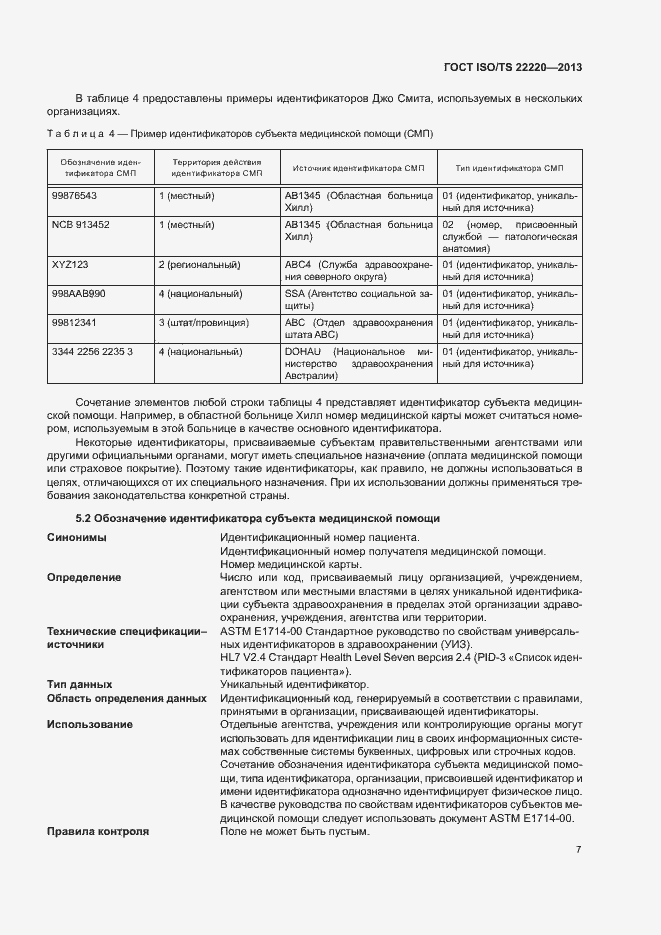 Страница 15 ГОСТ ISO/TS 22220-2013