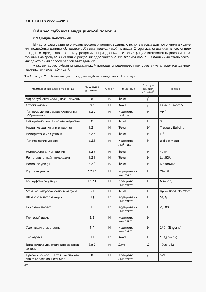 Страница 50 ГОСТ ISO/TS 22220-2013