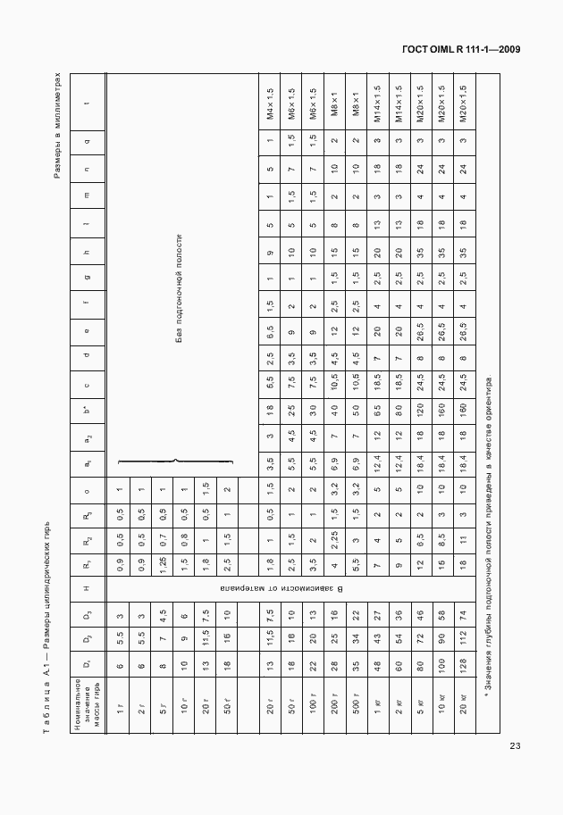 Страница 29 ГОСТ OIML R 111-1-2009