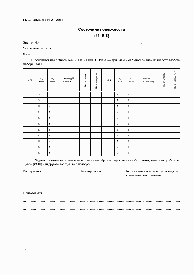 Страница 23 ГОСТ OIML R 111-2-2014