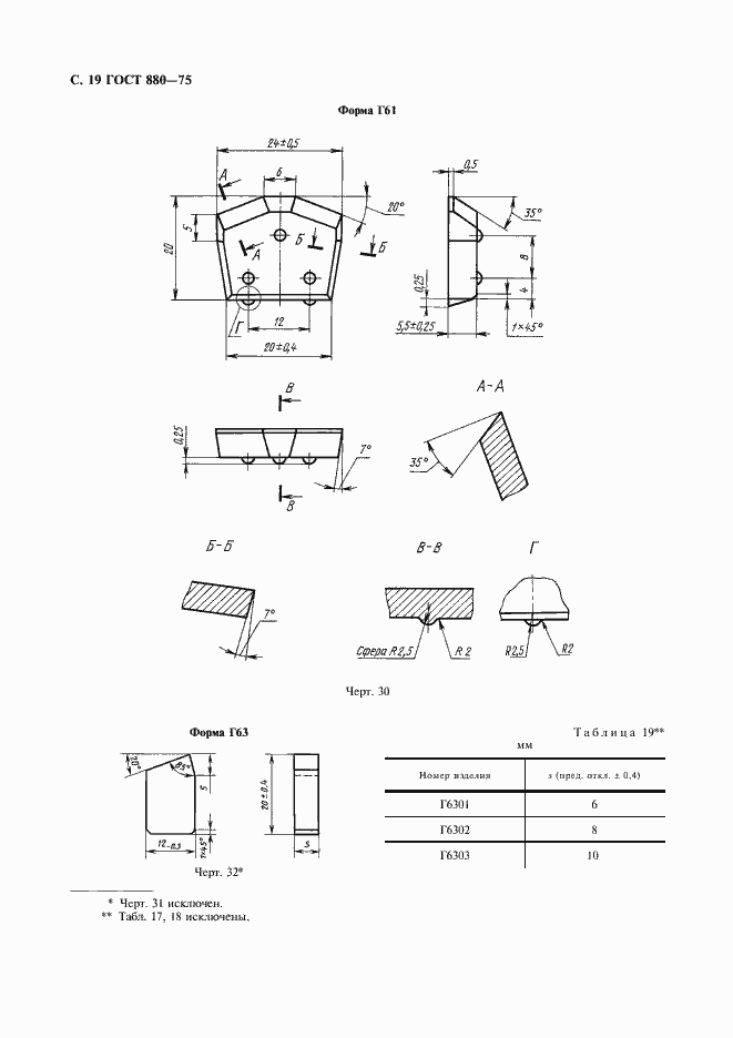 Страница 22 ГОСТ 880-75