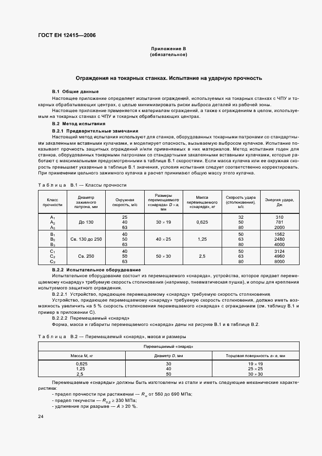 Страница 28 ГОСТ ЕН 12415-2006