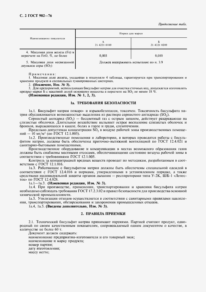 Страница 3 ГОСТ 902-76