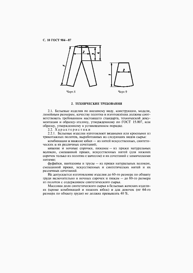 Страница 11 ГОСТ 904-87