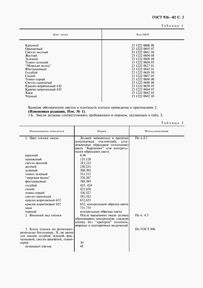 Страница 3 ГОСТ 926-82